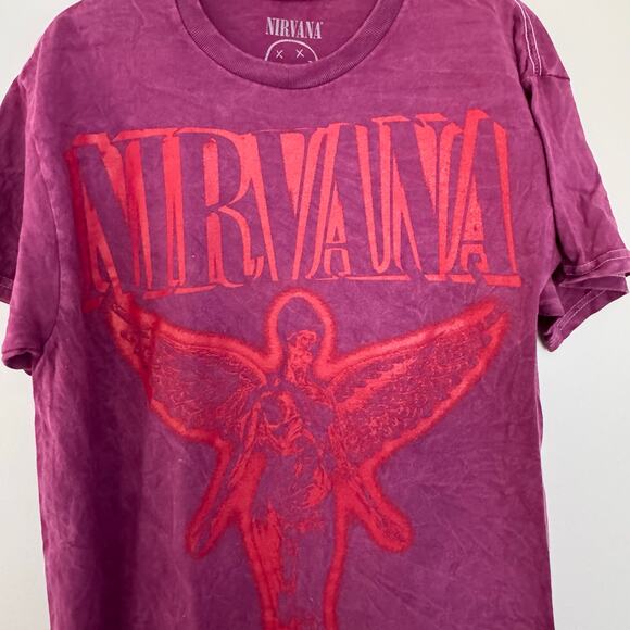 Nirvana In Utero Live 93' Concert/Band Tee - Picture 3 of 7